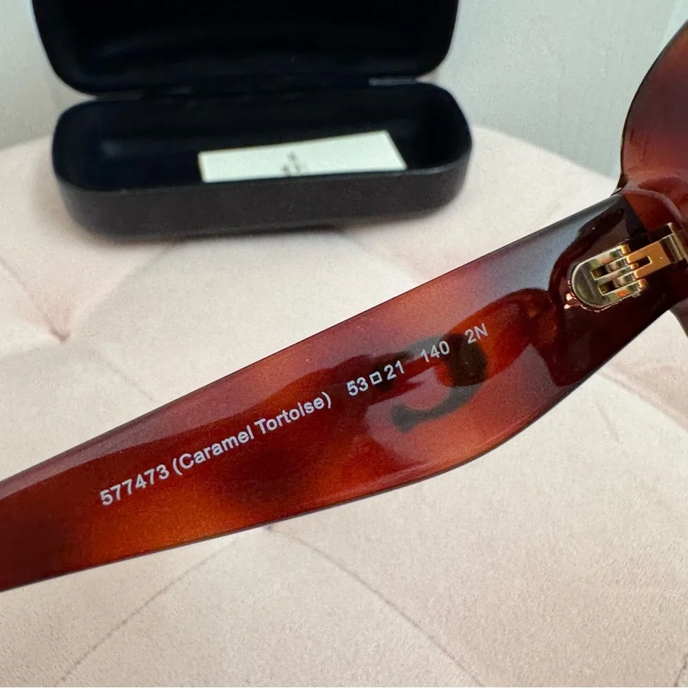 Coach Tabby C Sunglasses in Tortoishell - Picture 4 of 8